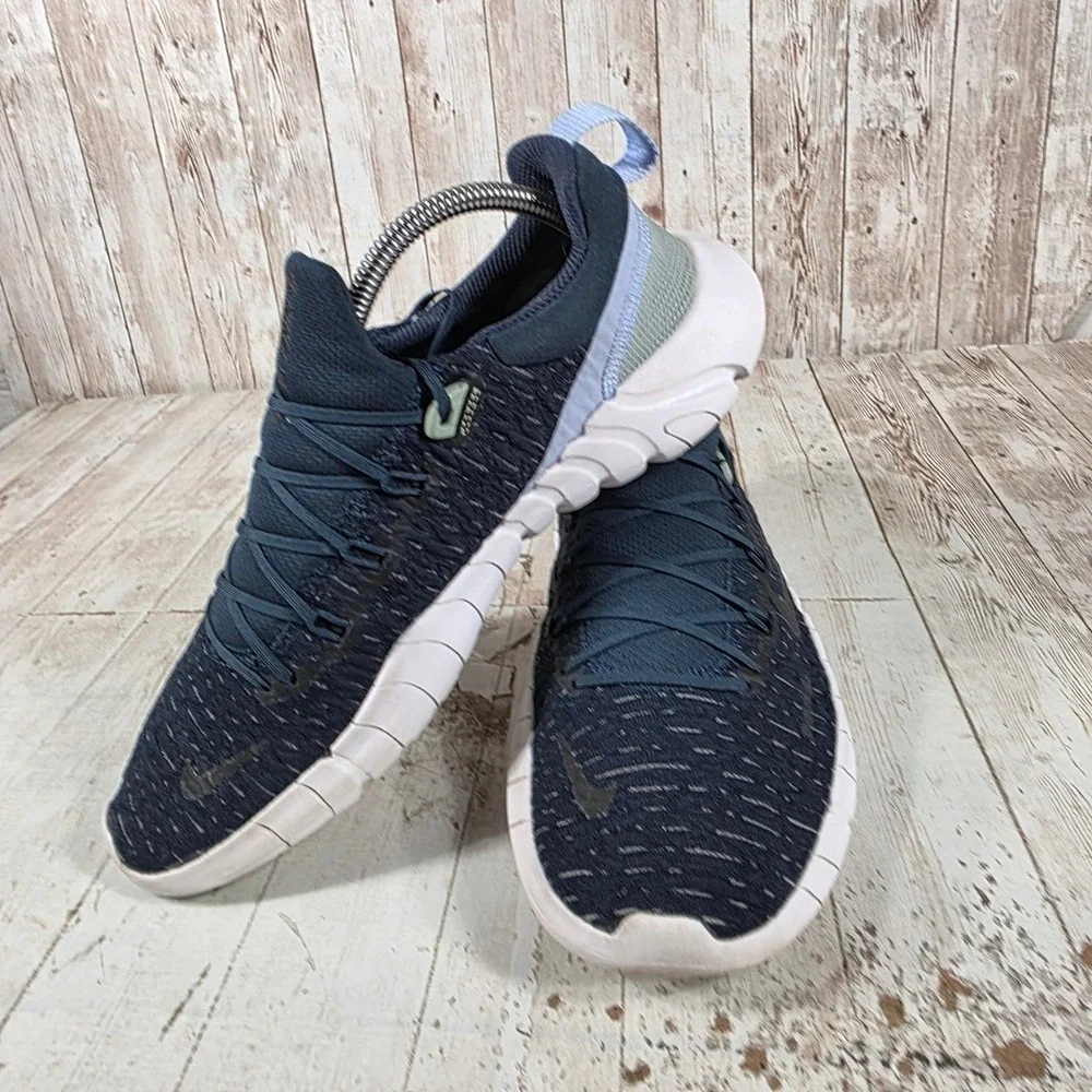 Nike Free Run 5.0 Next Nature Womens Thunder Blue Running Shoes CZ1891-401 10